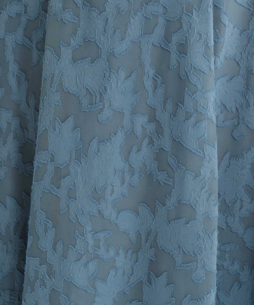 Andemiu（アンデミュウ）の「ジャガードフラワースカート217165（スカート・レディース・ブラック/ブルー/パープル・FREE/フリー）」の8枚目の写真