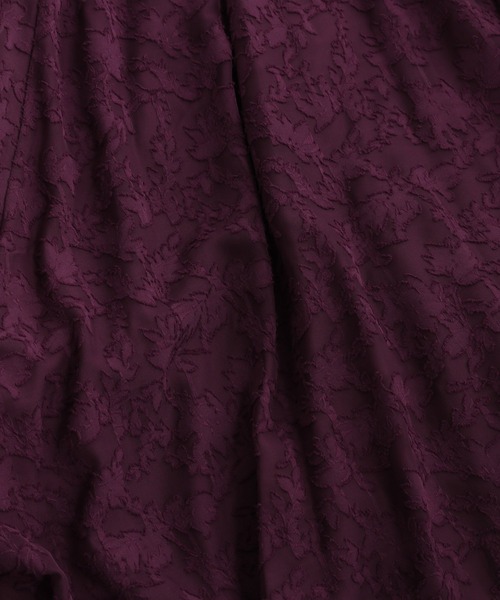 Andemiu（アンデミュウ）の「ジャガードフラワースカート217165（スカート・レディース・ブラック/ブルー/パープル・FREE/フリー）」の16枚目の写真