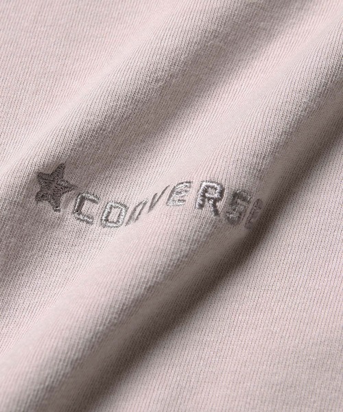 CONVERSE(コンバース)の「【CONVERSE/コンバース】配色ステッチトップス(Tシャツ/カットソー・レディース・ダークラベンダー/オフホワイト・38)」の13枚目の写真