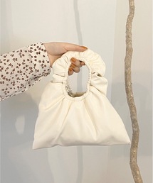 shopnikoniko | ギャザーハンドル ミニホーボーバッグ(ハンドバッグ)