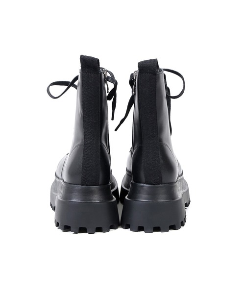 Figments（フィグメンツ）の「コンバットブーツ（ブーツ・レディース・ブラック・SMALL/MEDIUM）」の4枚目の写真