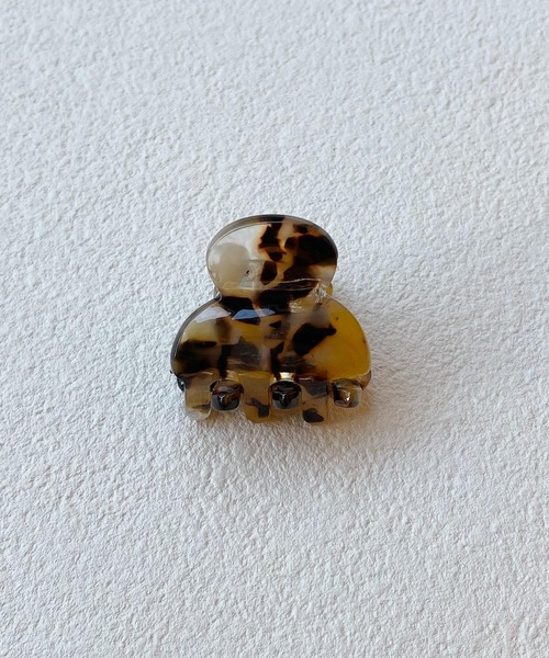 TONE SELECT GOODS（トーンセレクトグッズ）の「【Liaa】ミニマーブルヘアクリップ（バレッタ/ヘアクリップ・レディース・ベージュ/ブラウン/オフホワイト/ピンク/グリーン/ホワイト×ブラック/ブラウン系その他/ベビーピンク/ブラック/ホワイト/ピンク系その他・FREE）」の14枚目の写真