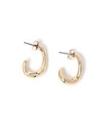 変形ミニフープピアス / 218570