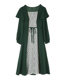 Axes Femme アクシーズファムのワンピース ドレス グリーン カーキ 緑色系 通販 Zozotown