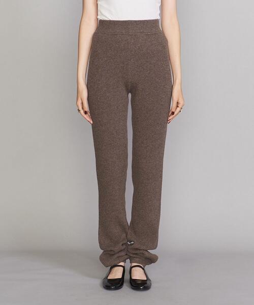 R JUBILEE（アールジュビリー）の「＜R JUBILEE＞ルーズリブ パンツ Ψ（その他パンツ・レディース・ダークブラウン・S）」の13枚目の写真