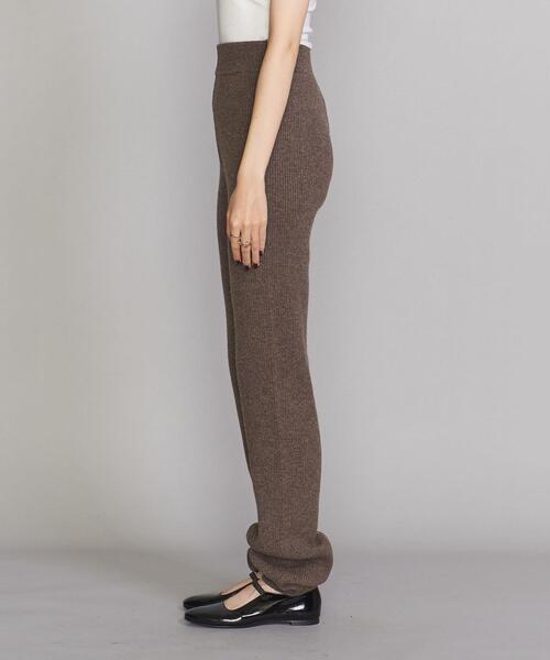 R JUBILEE（アールジュビリー）の「＜R JUBILEE＞ルーズリブ パンツ Ψ（その他パンツ・レディース・ダークブラウン・S）」の12枚目の写真