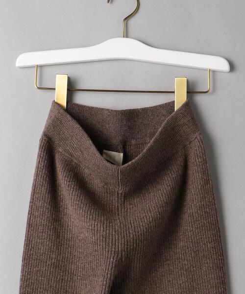 R JUBILEE（アールジュビリー）の「＜R JUBILEE＞ルーズリブ パンツ Ψ（その他パンツ・レディース・ダークブラウン・S）」の5枚目の写真