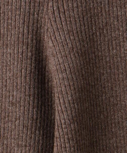 R JUBILEE（アールジュビリー）の「＜R JUBILEE＞ルーズリブ パンツ Ψ（その他パンツ・レディース・ダークブラウン・S）」の2枚目の写真