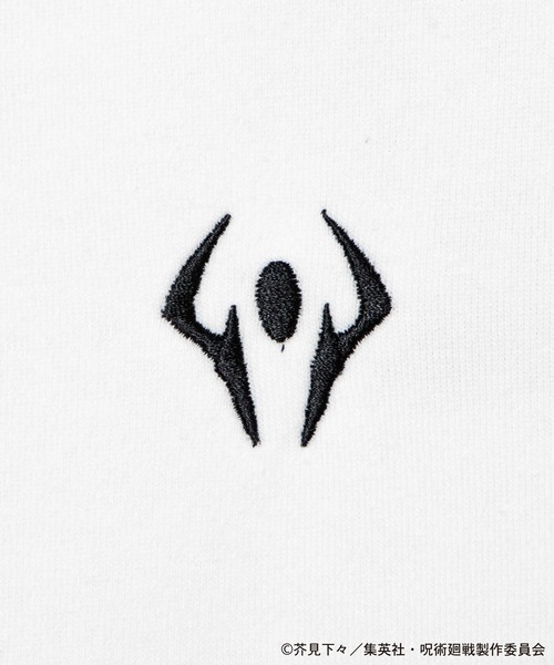 呪術廻戦（ジュジュツカイセン）の「∴WEGO/呪術廻戦コラボスウェットパーカ（パーカー・メンズ・ブラック/ホワイト・MEDIUM/LARGE）」の5枚目の写真