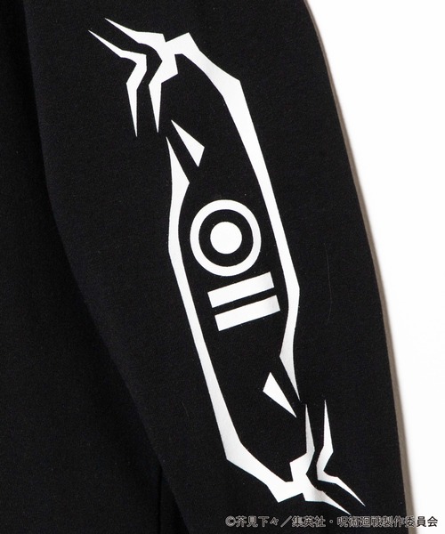 呪術廻戦（ジュジュツカイセン）の「∴WEGO/呪術廻戦コラボスウェットパーカ（パーカー・メンズ・ブラック/ホワイト・MEDIUM/LARGE）」の14枚目の写真