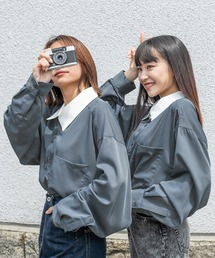 PairPair | ルーズクレリックシャツ(ユニセックス)(シャツ/ブラウス)