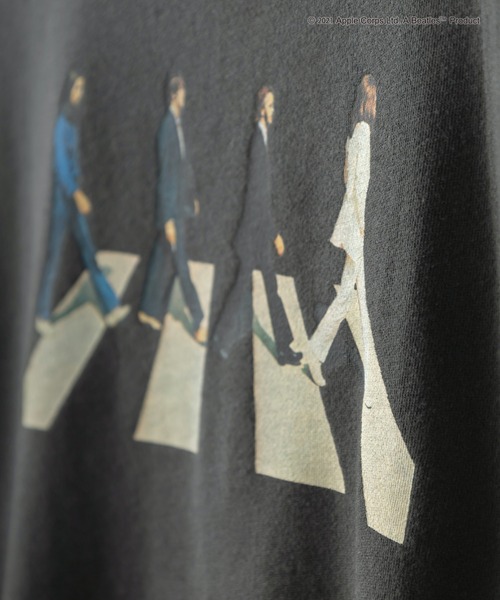 The Beatles(ザビートルズ)の「【THE BEATLES】ビートルズ プリント/刺繍 クルーネックスウェット(スウェット・メンズ・ホワイト/ブラック/ホワイト系その他/ブラック系その他/ホワイト系その他2/ブラック系その他2・M/L/XL)」の22枚目の写真
