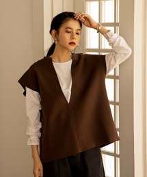 ReNorm | スリットネックベスト(ベスト)