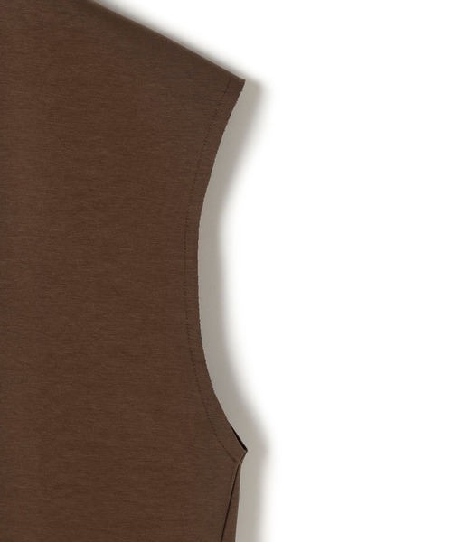 ReNorm(リノーム)の「スリットネックベスト(ベスト・レディース・ブラウン/パープル・フリー)」の19枚目の写真