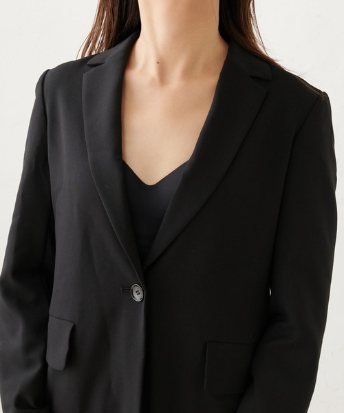 Lui's（ルイス）の「オーバーシングルジャケット（テーラードジャケット・レディース・ブラック/ブルー・FREE）」の18枚目の写真
