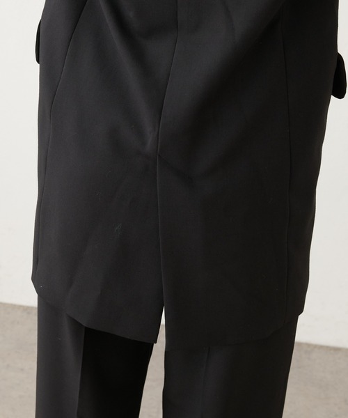 Lui's（ルイス）の「オーバーシングルジャケット（テーラードジャケット・レディース・ブラック/ブルー・FREE）」の13枚目の写真