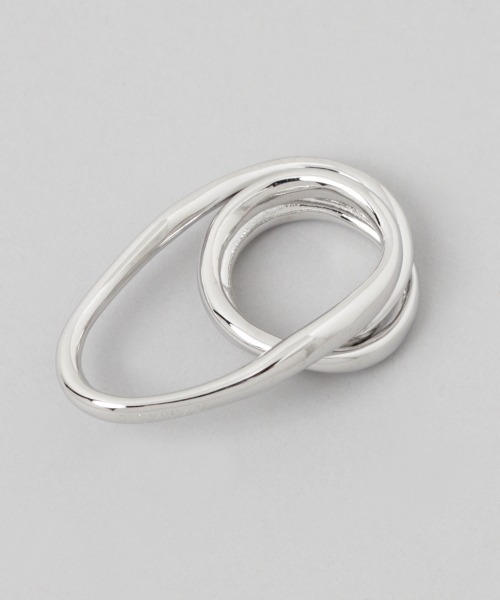 JEANASIS（ジーナシス）の「3レンツナギリング/959807（リング・レディース・シルバー/ゴールド・FREE）」の3枚目の写真