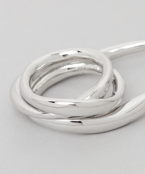 JEANASIS（ジーナシス）の「3レンツナギリング/959807（リング・レディース・シルバー/ゴールド・FREE）」の5枚目の写真