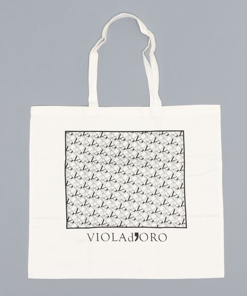 VIOLAd'ORO（ヴィオラドーロ）の「【VIOLAd'ORO/ヴィオラドーロ】GINO ミニボディバッグ（ボディバッグ/ウエストポーチ・レディース・グレー系その他/ネイビー・FREE）」の3枚目の写真