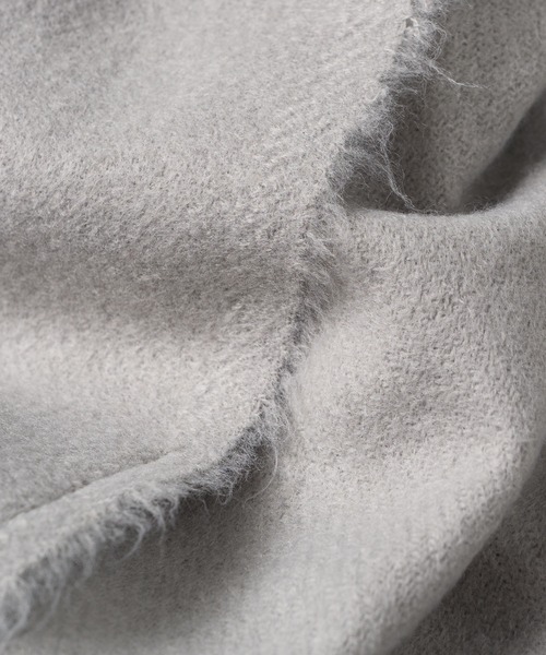 ADRER(アドラー)の「silky touch volume muffler/シルキータッチボリュームマフラー(マフラー・メンズ・ブラック/ベージュ/グレイッシュベージュ・FREE)」の13枚目の写真