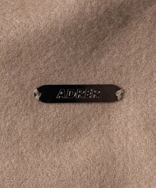 ADRER(アドラー)の「silky touch volume muffler/シルキータッチボリュームマフラー(マフラー・メンズ・ブラック/ベージュ/グレイッシュベージュ・FREE)」の10枚目の写真