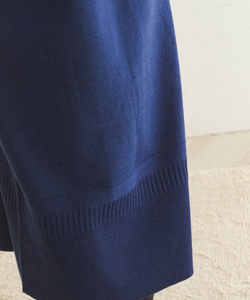 FORK&SPOON（フォークアンドスプーン）の「FORK&SPOON　ウーステッドヤーンニットワンピース（ワンピース・レディース・ブラック/ブルー・ONE）」の20枚目の写真
