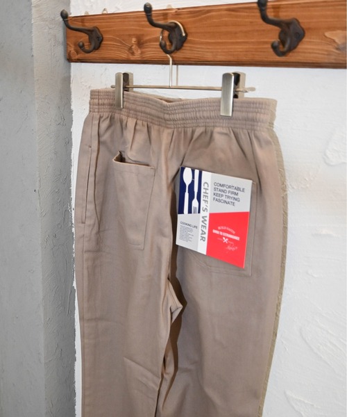 Anytime Songs(エニータイムソングス)の「ツイルシェフパンツ(その他パンツ・メンズ・ベージュ/ブラウン/カーキ/キナリ/ベージュ系その他/ホワイト/ブラック/エメラルド・X-LARGE/SMALL/MEDIUM/LARGE)」の12枚目の写真