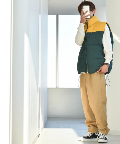 Anytime Songs(エニータイムソングス)の「ツイルシェフパンツ(その他パンツ・メンズ・ベージュ/ブラウン/カーキ/キナリ/ベージュ系その他/ホワイト/ブラック/エメラルド・X-LARGE/SMALL/MEDIUM/LARGE)」の17枚目の写真