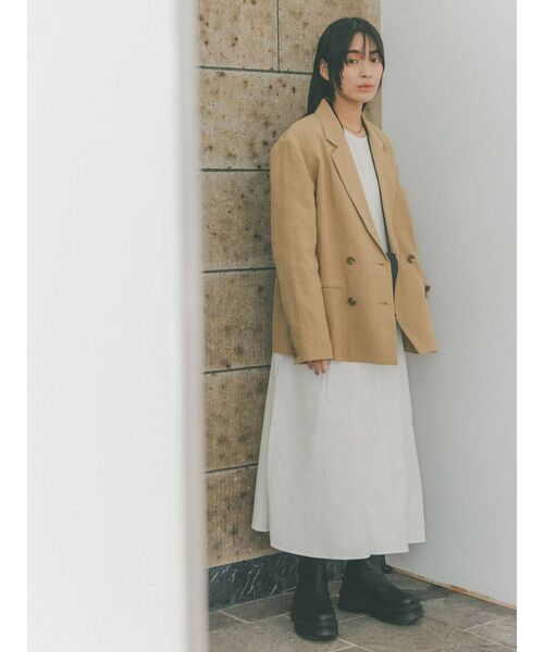 Ungrid(アングリッド)の「ミドル丈ジップデザインブーツ(チェルシーブーツ / トラックソールブーツ)(ブーツ・レディース・ブラック・S/M/L)」の11枚目の写真