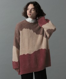 HARE | ハイショクシャギーニットプルオーバー(HARE)(ニット/セーター)