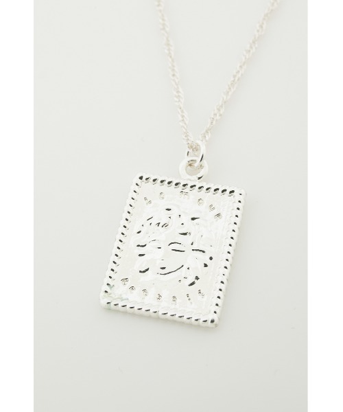 SLY（スライ）の「R/C PLATE CHARM NECKLACE ネックレス（ネックレス・レディース・シルバー/ゴールド・FREE）」の13枚目の写真