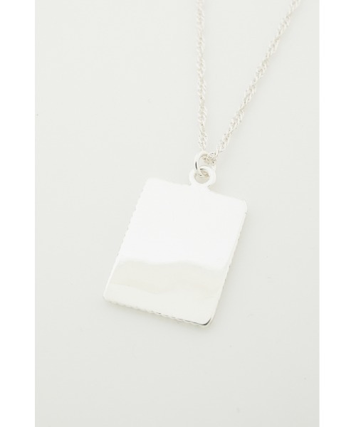 SLY（スライ）の「R/C PLATE CHARM NECKLACE ネックレス（ネックレス・レディース・シルバー/ゴールド・FREE）」の14枚目の写真