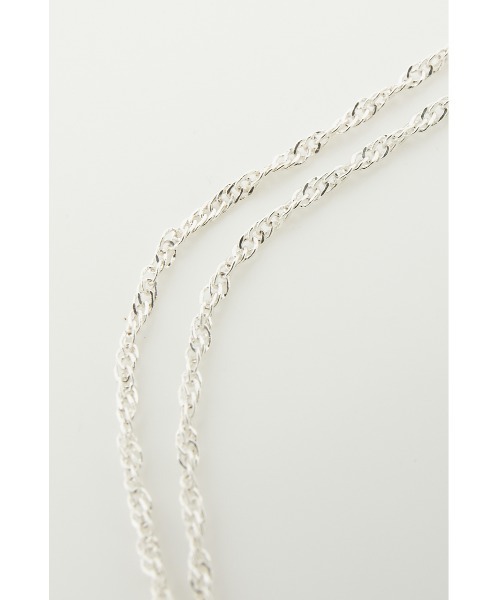 SLY（スライ）の「R/C PLATE CHARM NECKLACE ネックレス（ネックレス・レディース・シルバー/ゴールド・FREE）」の15枚目の写真