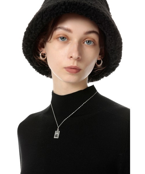 SLY（スライ）の「R/C PLATE CHARM NECKLACE ネックレス（ネックレス・レディース・シルバー/ゴールド・FREE）」の17枚目の写真