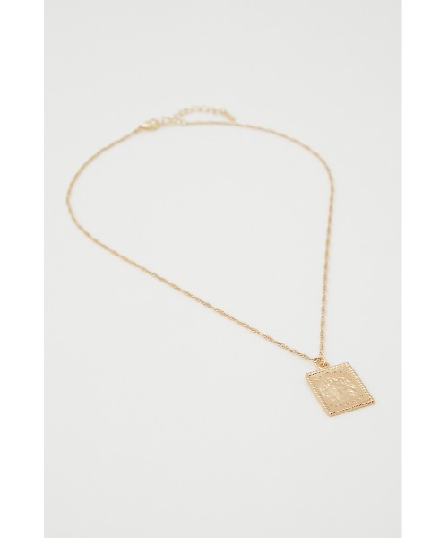 SLY（スライ）の「R/C PLATE CHARM NECKLACE ネックレス（ネックレス・レディース・シルバー/ゴールド・FREE）」の18枚目の写真