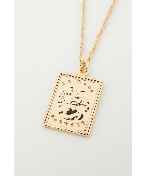 SLY（スライ）の「R/C PLATE CHARM NECKLACE ネックレス（ネックレス・レディース・シルバー/ゴールド・FREE）」の19枚目の写真