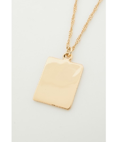 SLY（スライ）の「R/C PLATE CHARM NECKLACE ネックレス（ネックレス・レディース・シルバー/ゴールド・FREE）」の20枚目の写真