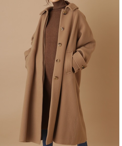 JILL STUART（ジルスチュアート）の「《Exclusive Line》オーバーサイズリバーコート（その他アウター・レディース・ホワイト/ベージュ/ライトグリーン・MEDIUM/SMALL）」の18枚目の写真