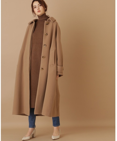 JILL STUART（ジルスチュアート）の「《Exclusive Line》オーバーサイズリバーコート（その他アウター・レディース・ホワイト/ベージュ/ライトグリーン・MEDIUM/SMALL）」の15枚目の写真