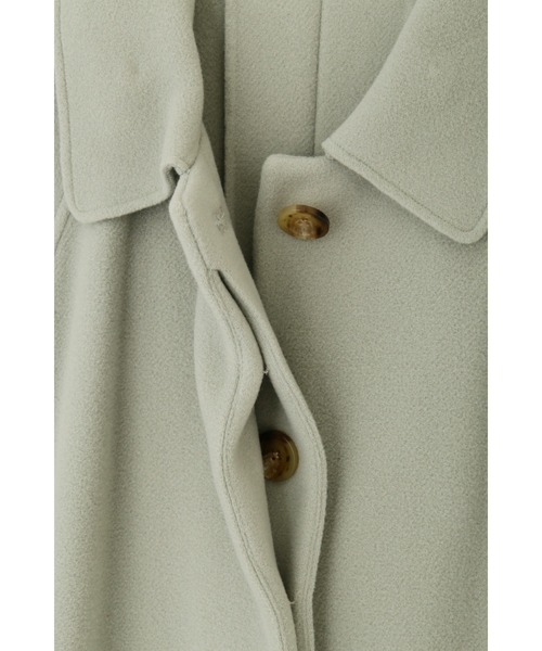 JILL STUART（ジルスチュアート）の「《Exclusive Line》オーバーサイズリバーコート（その他アウター・レディース・ホワイト/ベージュ/ライトグリーン・MEDIUM/SMALL）」の9枚目の写真