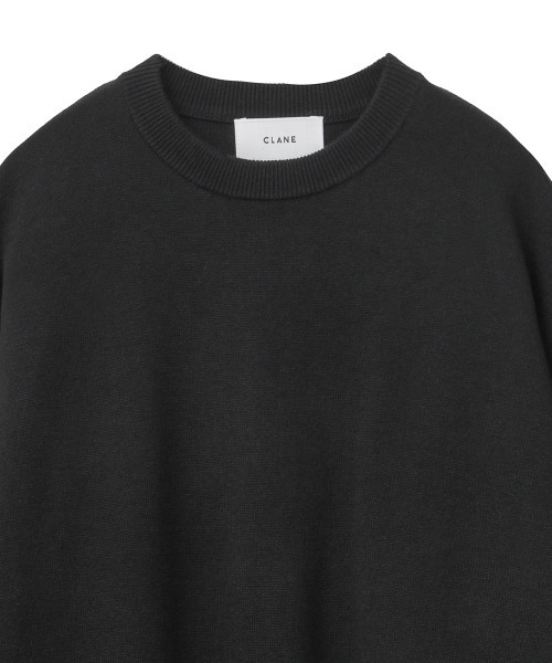 CLANE（クラネ）の「BACK FRILL LINE KNIT（ニット/セーター・レディース・ベージュ/ピンク/ブラック・1/2）」の13枚目の写真