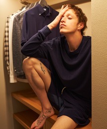 COLUMN（コラム）の「COLUMN / パイルロングスリーブカットソー（Tシャツ/カットソー・メンズ）」