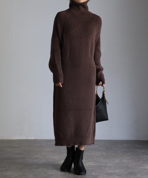 セール Zozo限定 タートルニットワンピース ワンピース Sakishimatokyo サキシマトーキョー のファッション通販 Zozotown