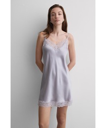 Intimissimi（インティミッシミ）の「レース ディテール付きシルク スリップ（インナーウェア/肌着）」