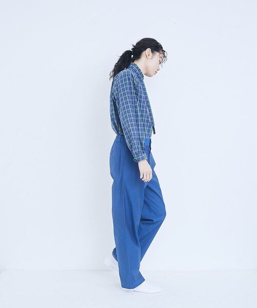 LA MARINE FRANCAISE（マリン フランセーズ）の「秋のチノーズ（チノパンツ・レディース・ネイビー/グレー/ブルー・1/0）」の7枚目の写真