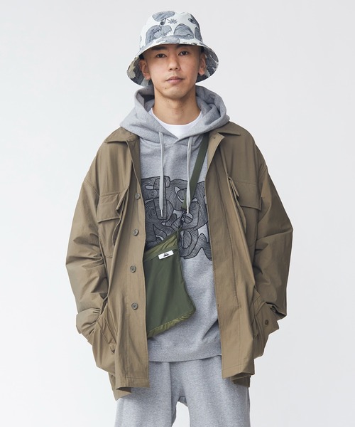 FIRST DOWN（ファーストダウン）の「ショルダー バッグ  パーテックス クワンタム（ショルダーバッグ・メンズ・チャコールグレー/オリーブ・フリー）」の3枚目の写真