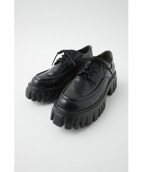 MOUSSY（マウジー）の「PLATFORM LACE UP シューズ（その他シューズ・レディース・ホワイト/ブラック・SMALL/MEDIUM/LARGE）」の4枚目の写真