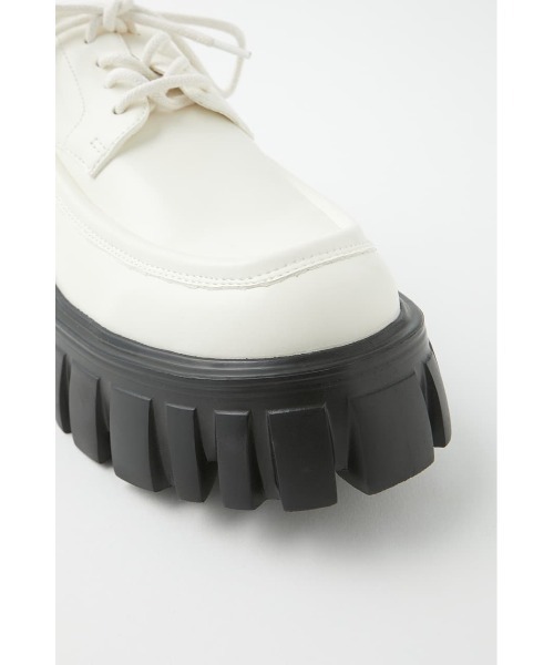 MOUSSY（マウジー）の「PLATFORM LACE UP シューズ（その他シューズ・レディース・ホワイト/ブラック・SMALL/MEDIUM/LARGE）」の16枚目の写真