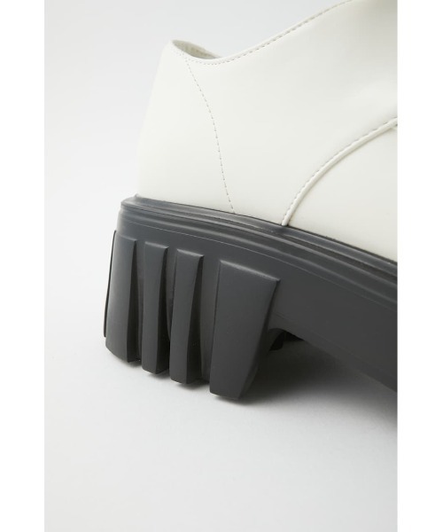 MOUSSY（マウジー）の「PLATFORM LACE UP シューズ（その他シューズ・レディース・ホワイト/ブラック・SMALL/MEDIUM/LARGE）」の8枚目の写真