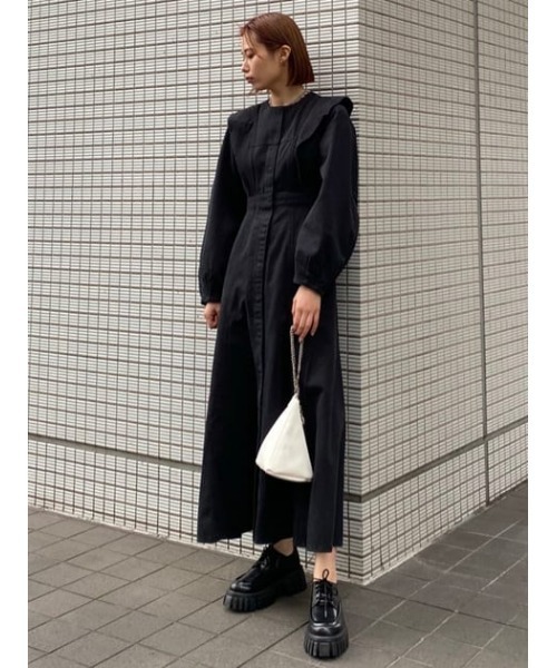 MOUSSY（マウジー）の「PLATFORM LACE UP シューズ（その他シューズ・レディース・ホワイト/ブラック・SMALL/MEDIUM/LARGE）」の19枚目の写真